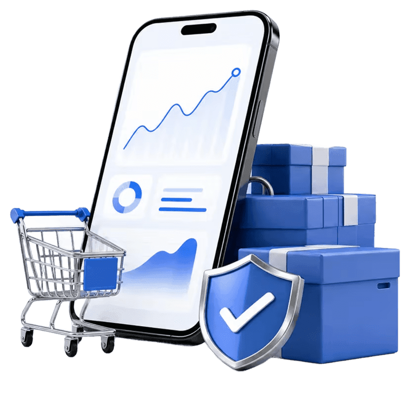 Marketplace hero illustration